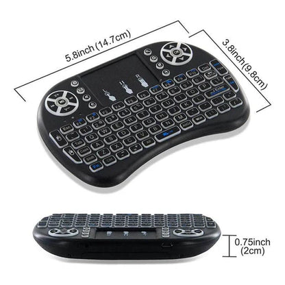 Mini Wireless Keyboard with Touchpad