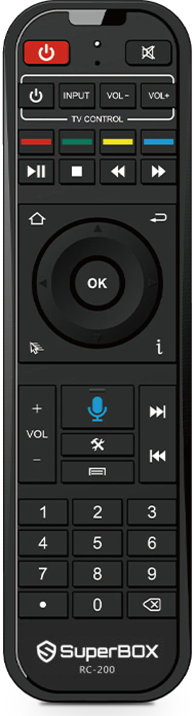 Original SuperBox Remote Control （Voice）